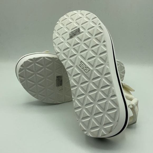 Teva Flatform Universal Mesh Bright White Sandals - Picture 6 of 6